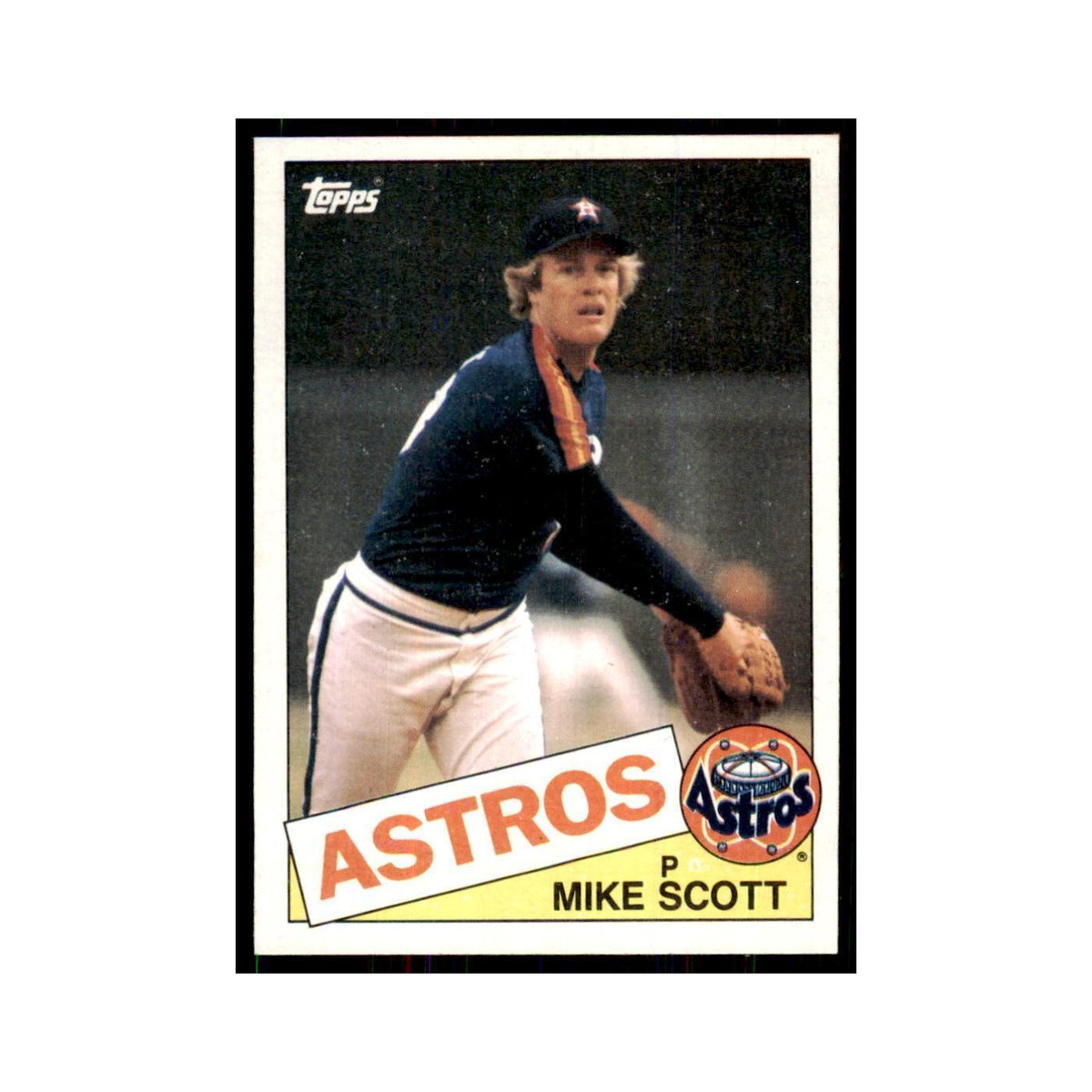 1985 Topps Mike Scott Baseball Cards #17
