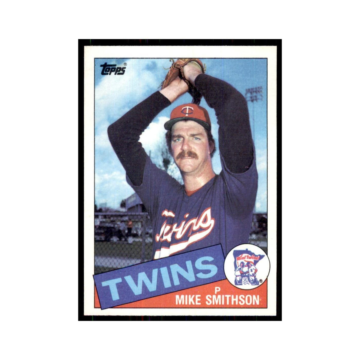 1985 Topps Mike Smithson Baseball Cards #483