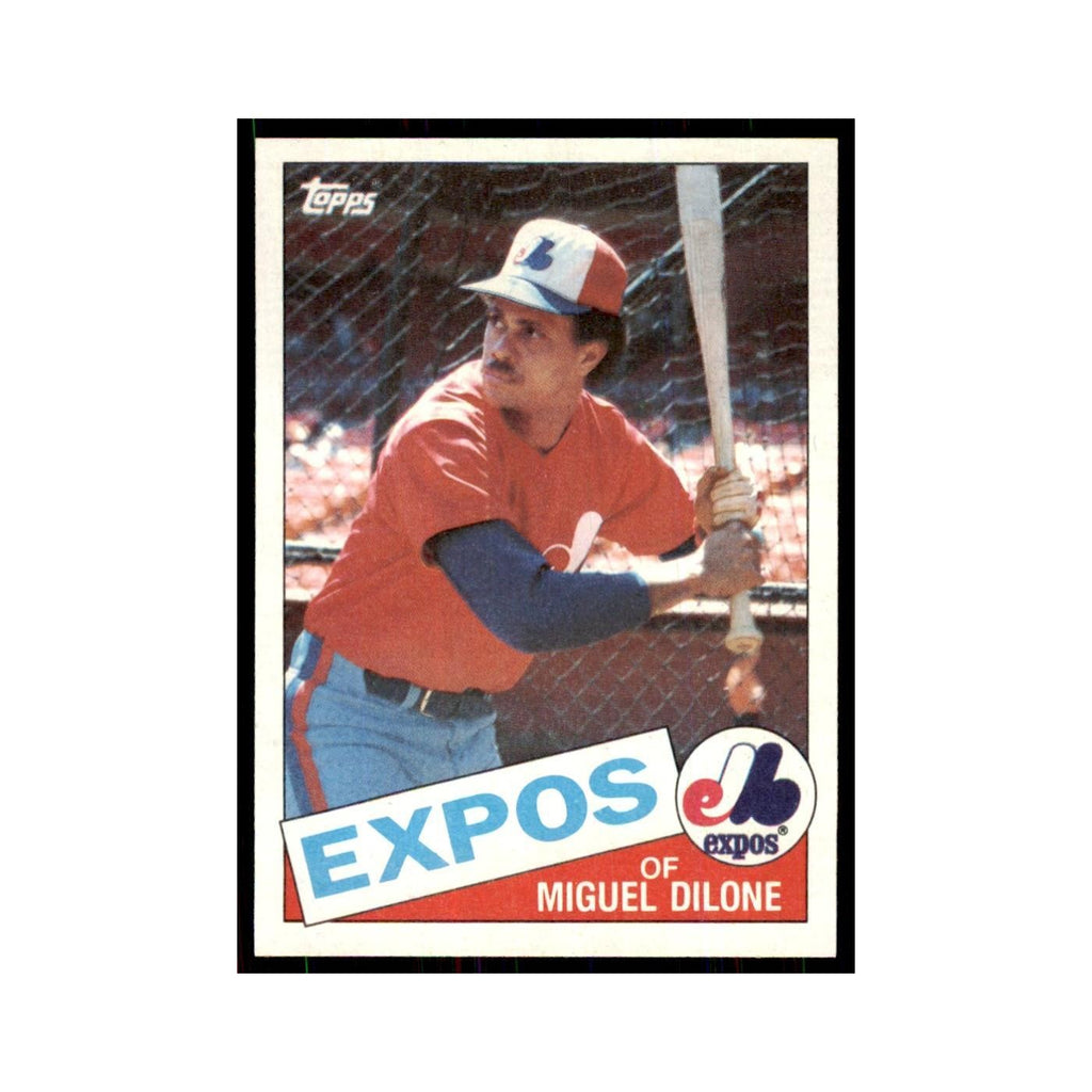 1985 Topps Miguel Dilone Baseball Cards #178