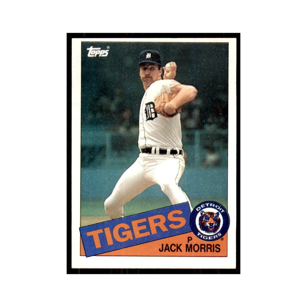 1985 Topps Jack Morris Baseball Cards #610