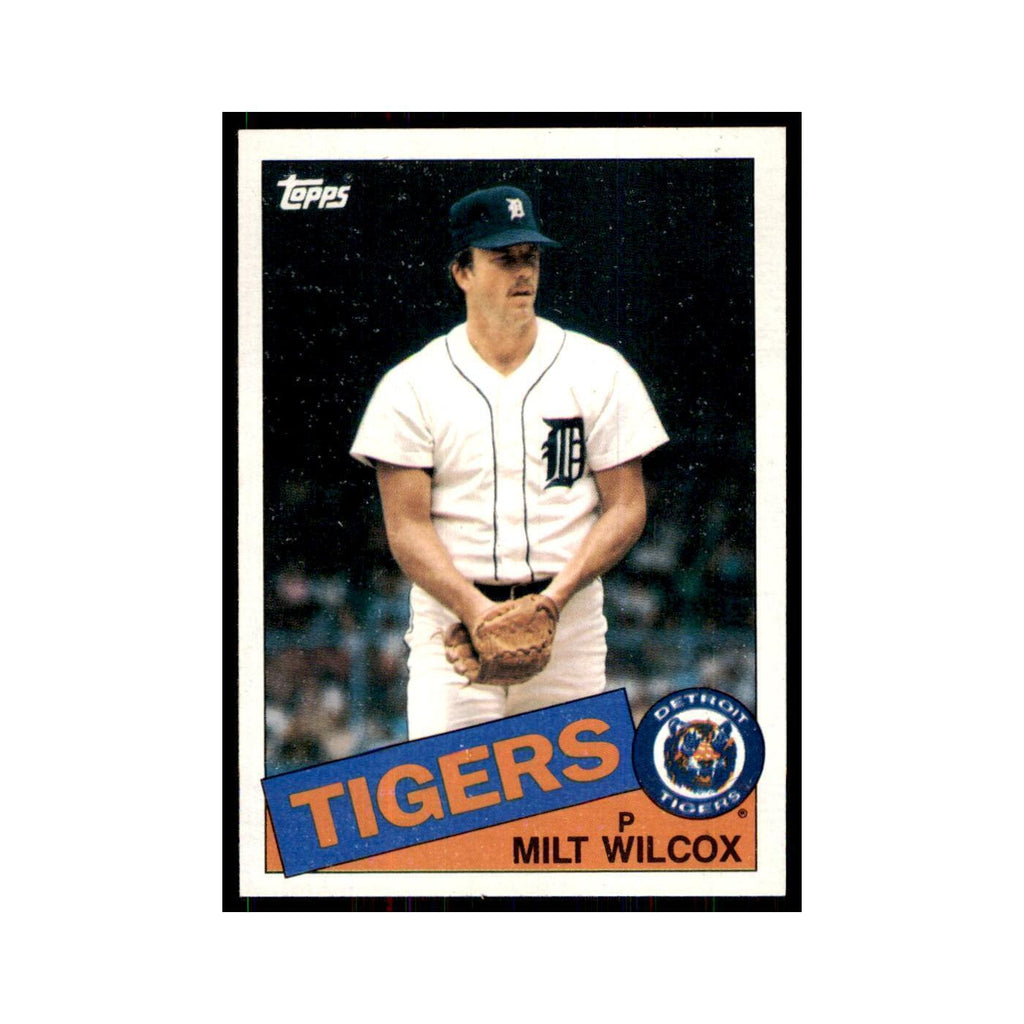 1985 Topps Milt Wilcox Baseball Cards #99