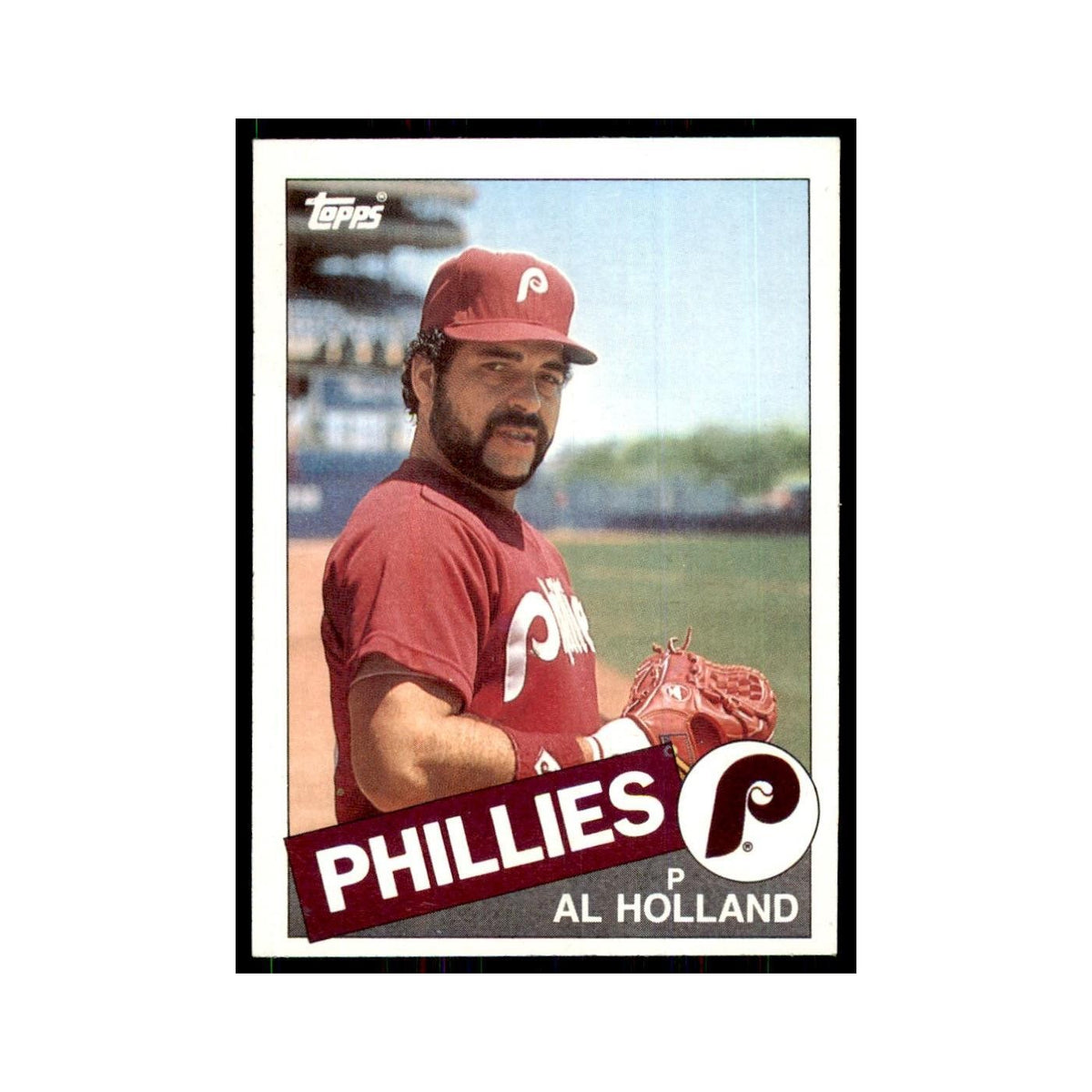 1985 Topps Al Holland Baseball Cards #185