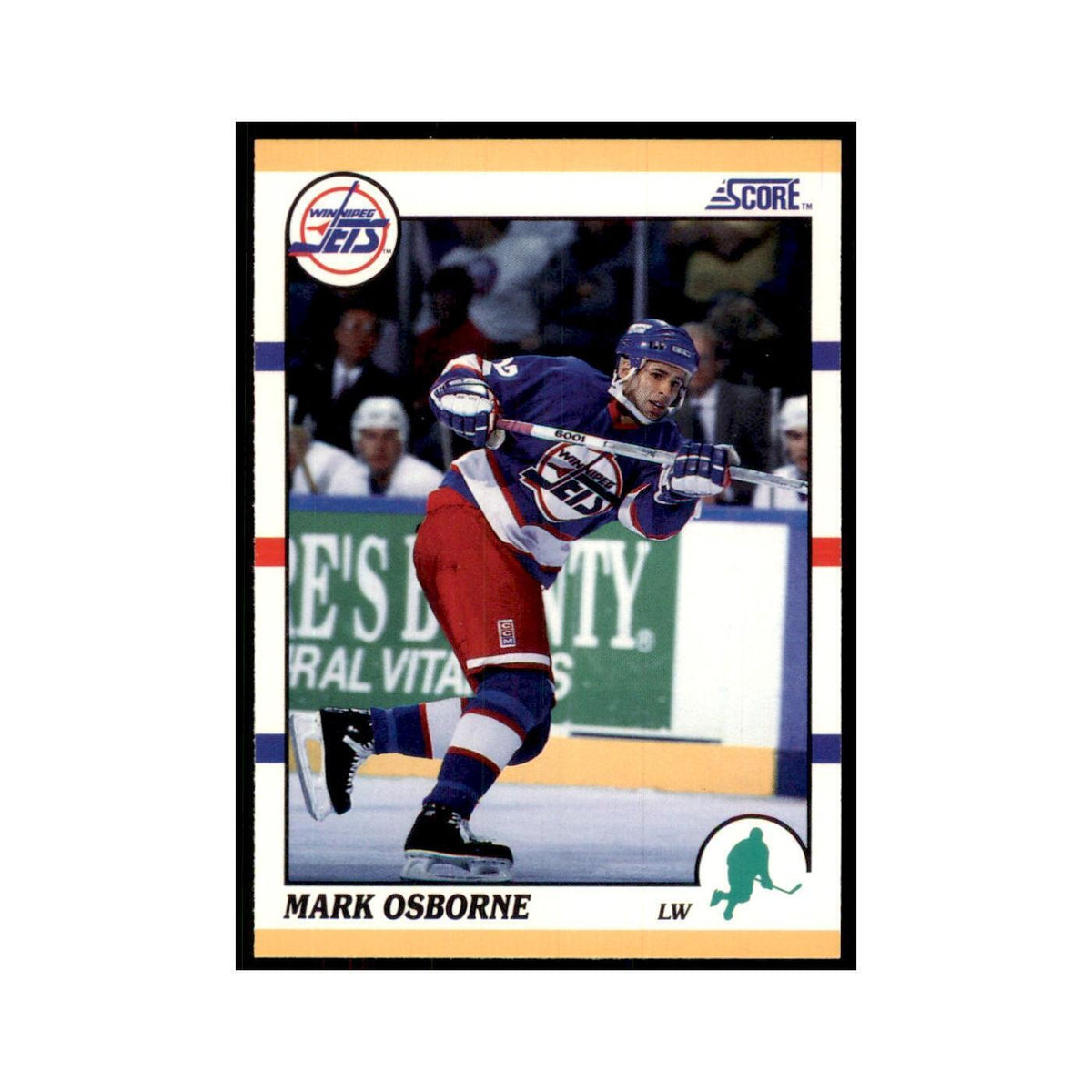 1990 Score Traded Mark Osborne Hockey Cards #28T