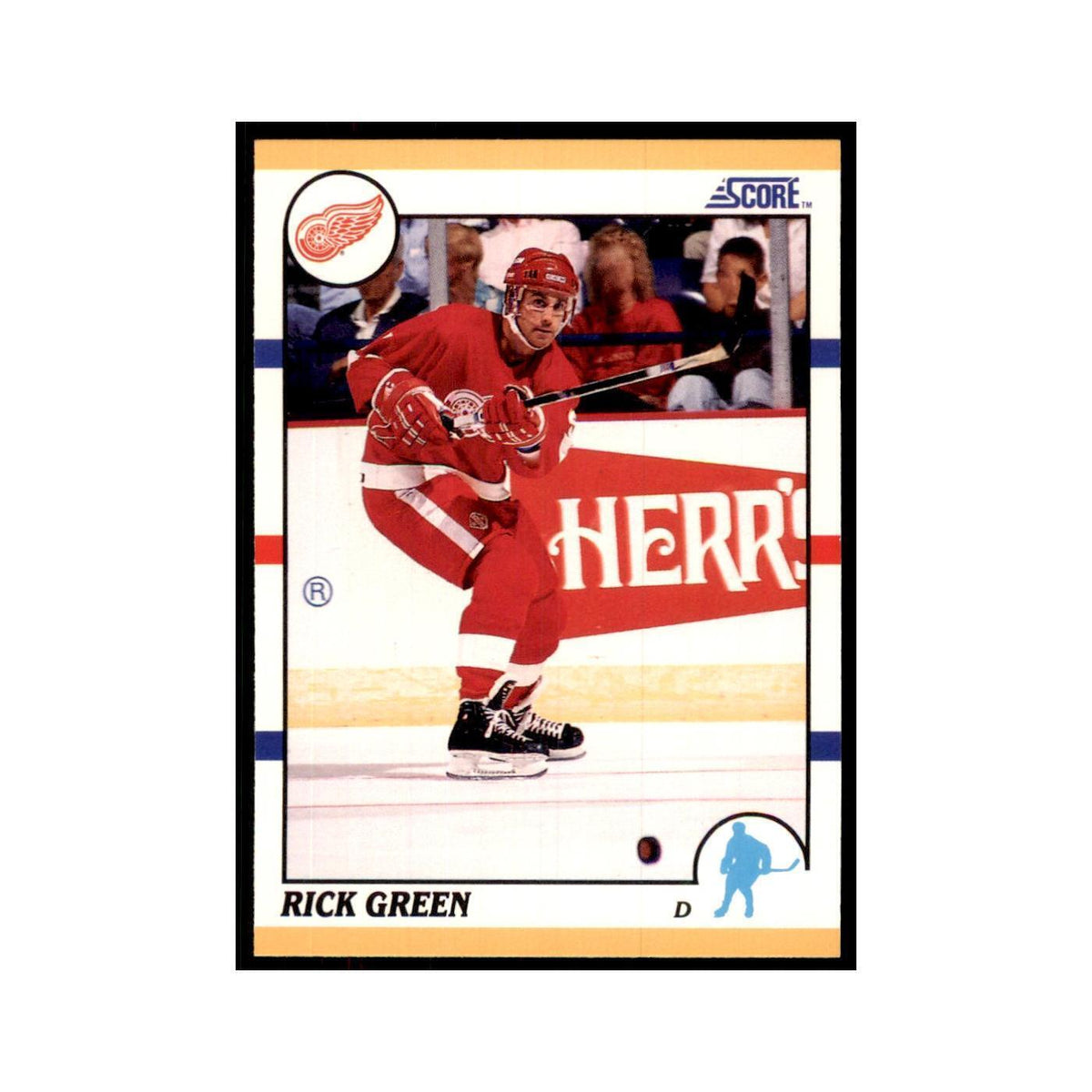 1990 Score Traded Rick Green Hockey Cards #84T