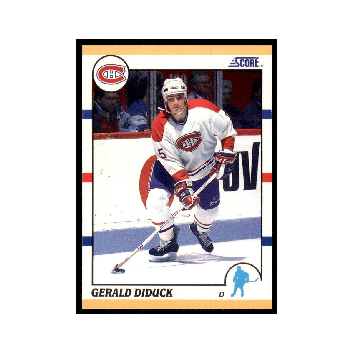 1990 Score Traded Gerald Diduck Hockey Cards #23T