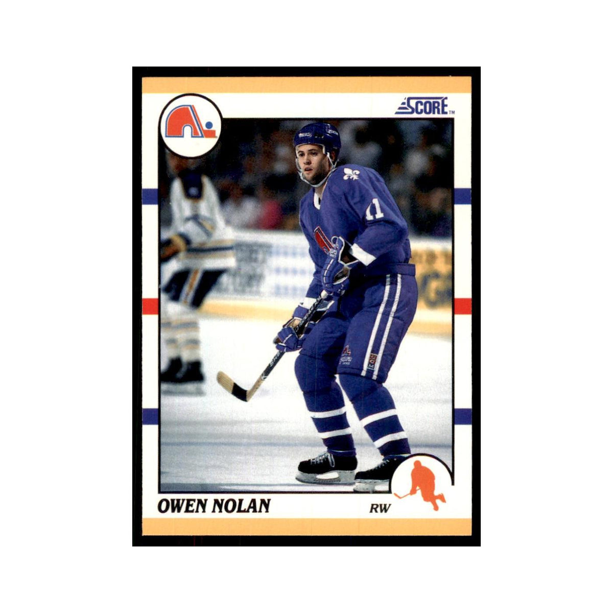 1990 Score Traded Owen Nolan Hockey Cards #80T