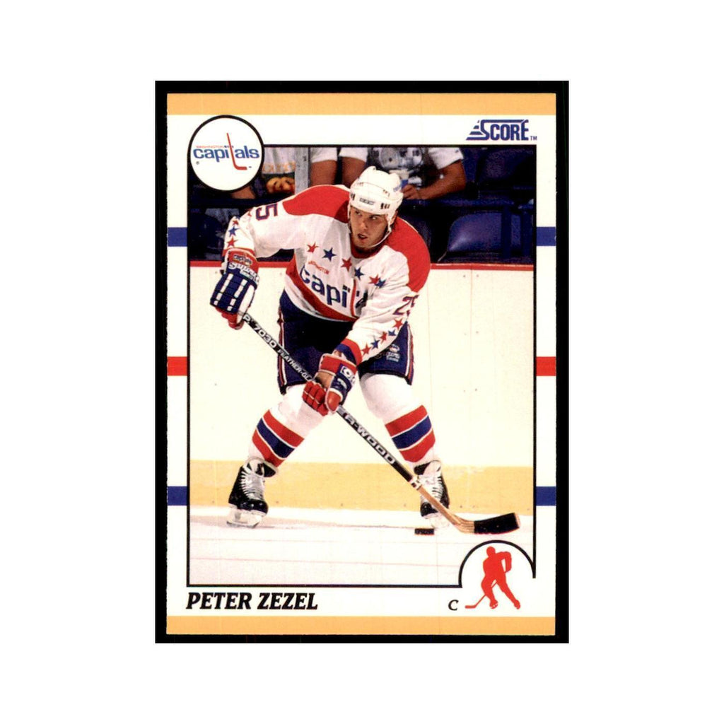 1990 Score Traded Peter Zezel Hockey Cards #6T