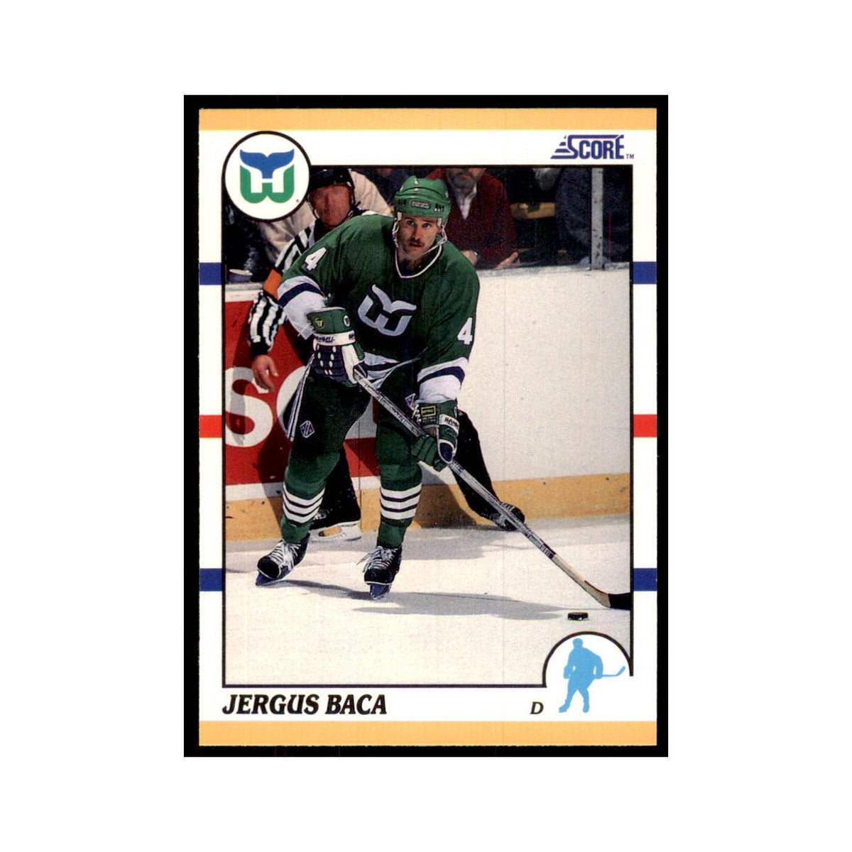 1990 Score Traded Jergus Baca Hockey Cards #101T