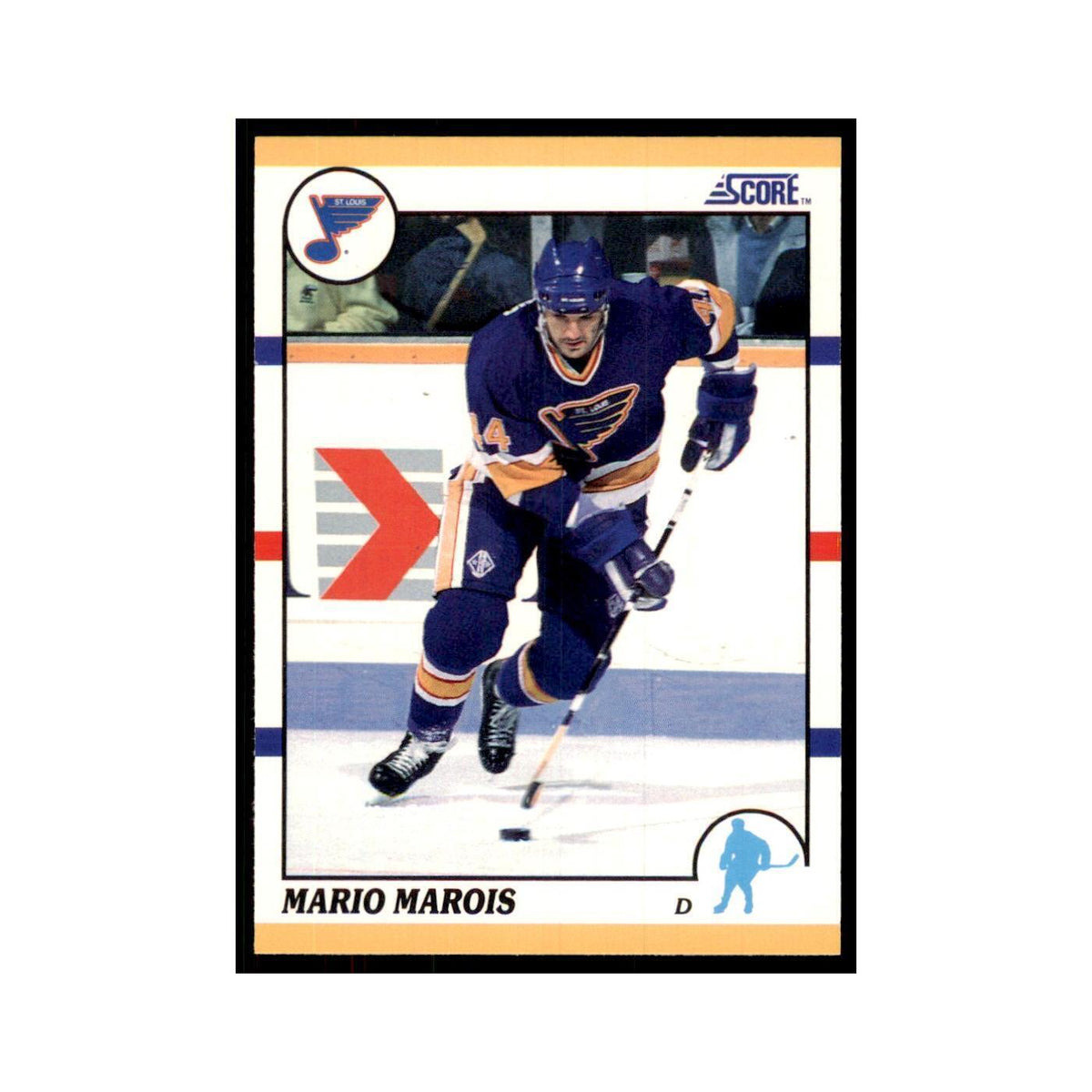 1990 Score Traded Mario Marois Hockey Cards #94T