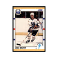 1990 Score Traded Greg Brown Hockey Cards #96T