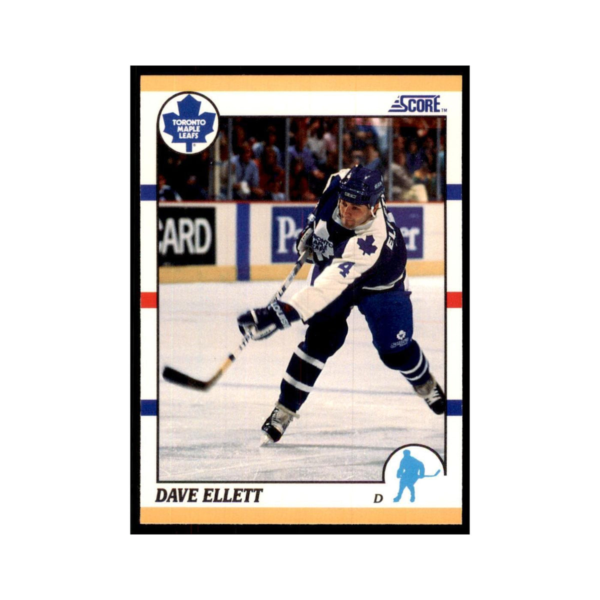 1990 Score Traded Dave Ellett Hockey Cards #67T
