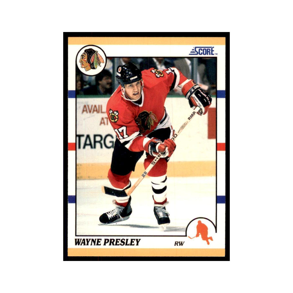 1990 Score Traded Wayne Presley Hockey Cards #92T