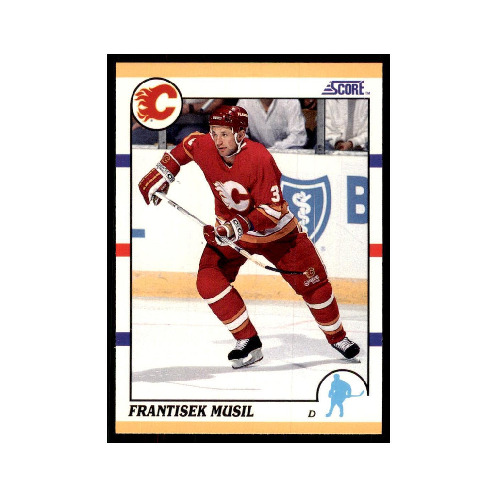 1990 Score Traded Frank Musil Hockey Cards #19T