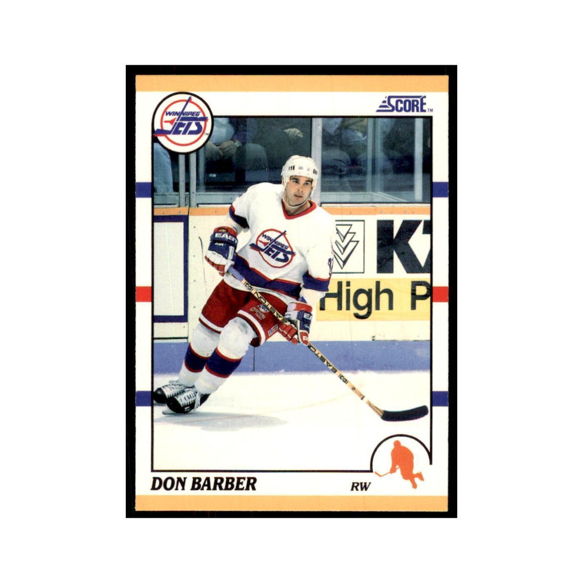 1990 Score Traded Don Barber Hockey Cards #14T