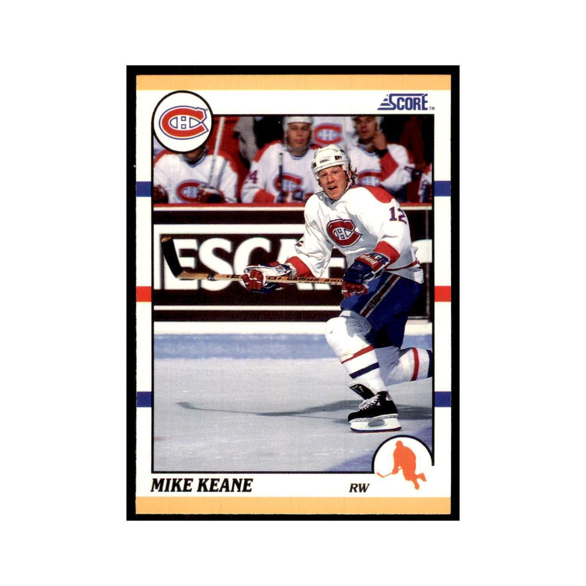 1990 Score Traded Mike Keane Hockey Cards #102T