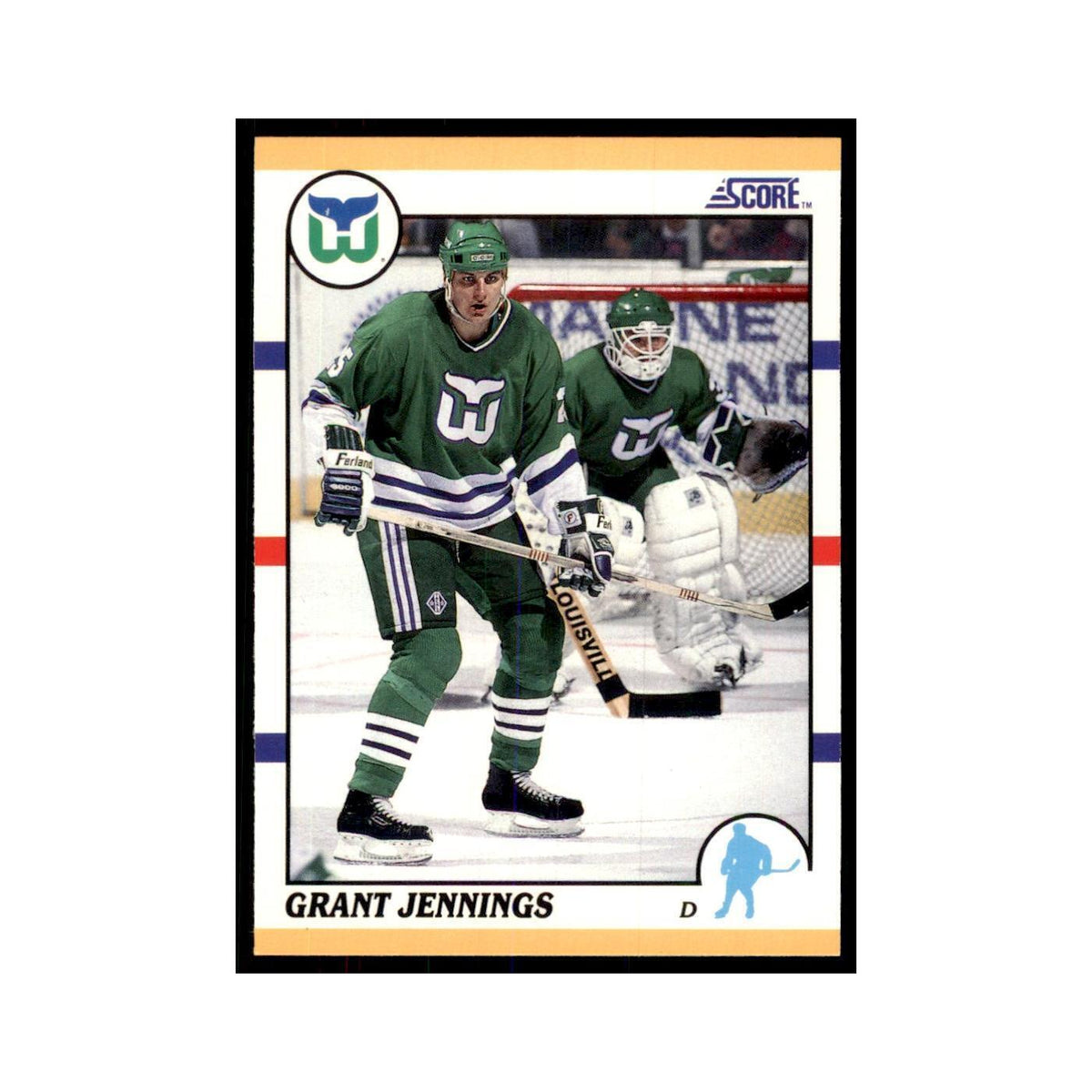 1990 Score Traded Grant Jennings Hockey Cards #31T