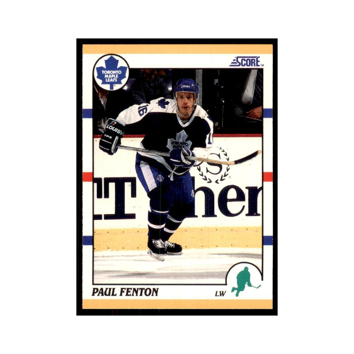 1990 Score Traded Paul Fenton Hockey Cards #57T