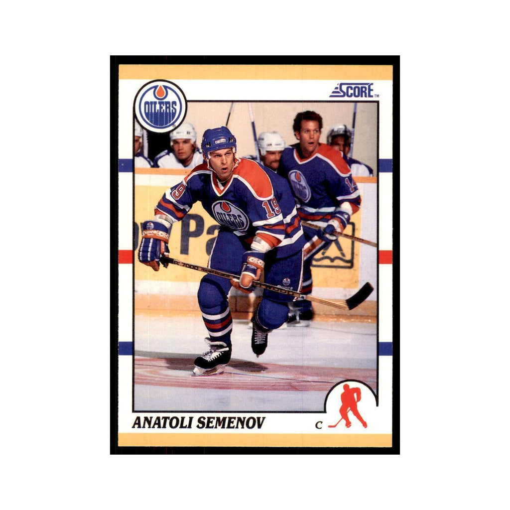 1990 Score Traded Anatoli Semenov Hockey Cards #39T