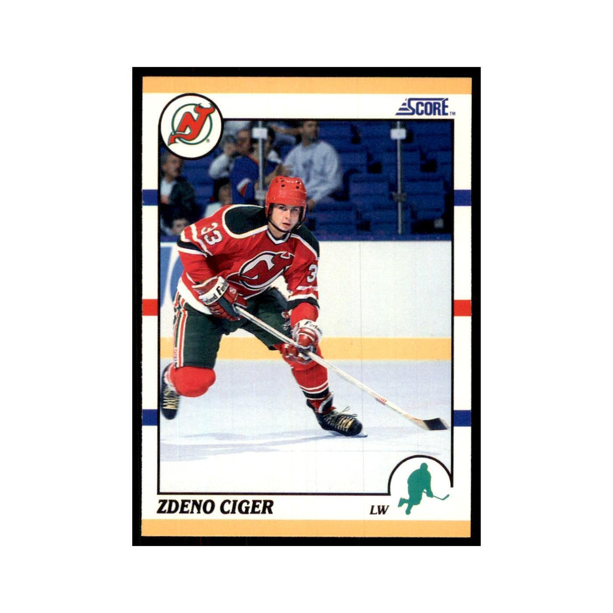 1990 Score Traded Zdeno Ciger Hockey Cards #82T