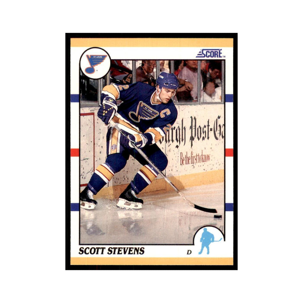 1990 Score Traded Scott Stevens Hockey Cards #40T