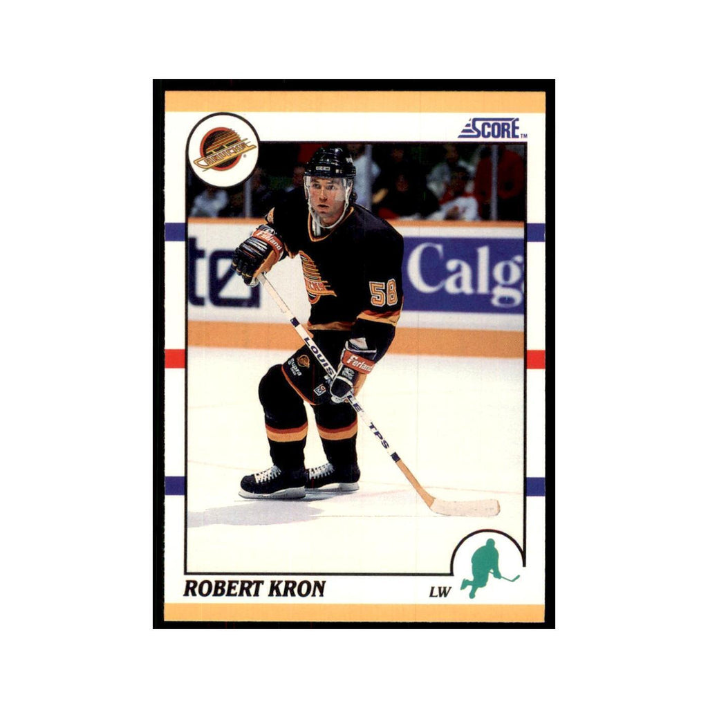 1990 Score Traded Robert Kron Hockey Cards #65T