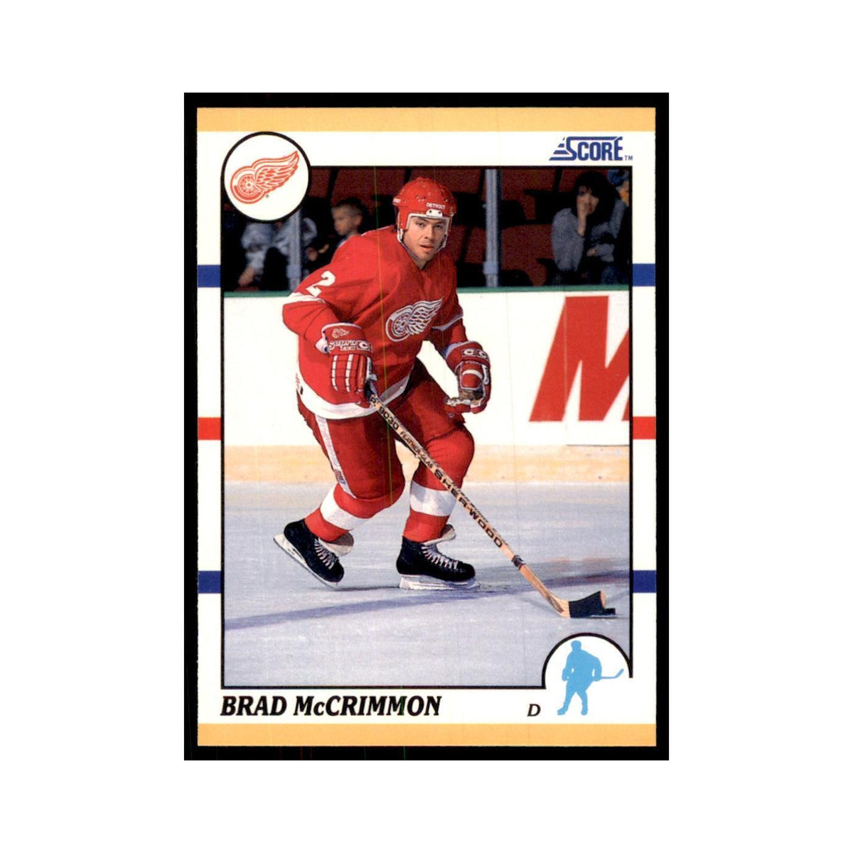 1990 Score Traded Brad McCrimmon Hockey Cards #37T