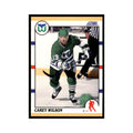 1990 Score Traded Carey Wilson Hockey Cards #42T
