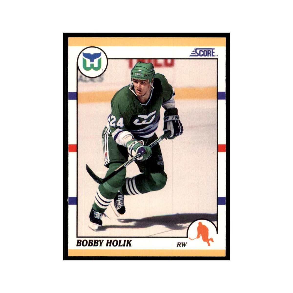 1990 Score Traded Bobby Holik Hockey Cards #10T