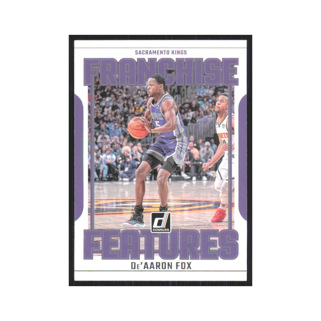 De'Aaron Fox 2023 Panini Donruss #24 Sacramento Kings Basketball Card NM