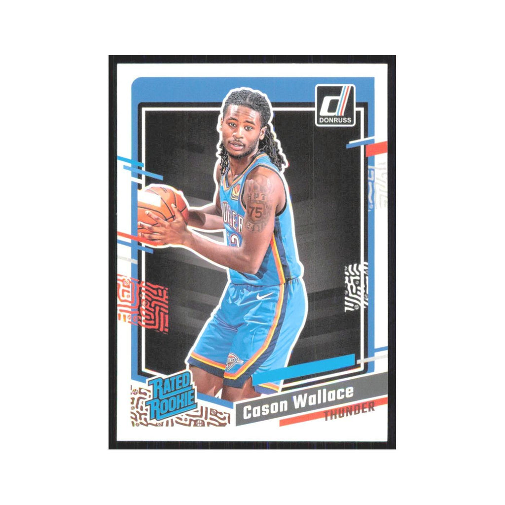 Cason Wallace Rookie 2023 Panini Donruss #231 Oklahoma City Thunder NM
