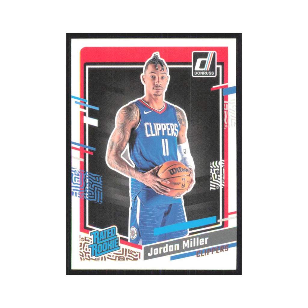 Jordan Miller Rookie 2023 Panini Donruss #236 Los Angeles Clippers NM
