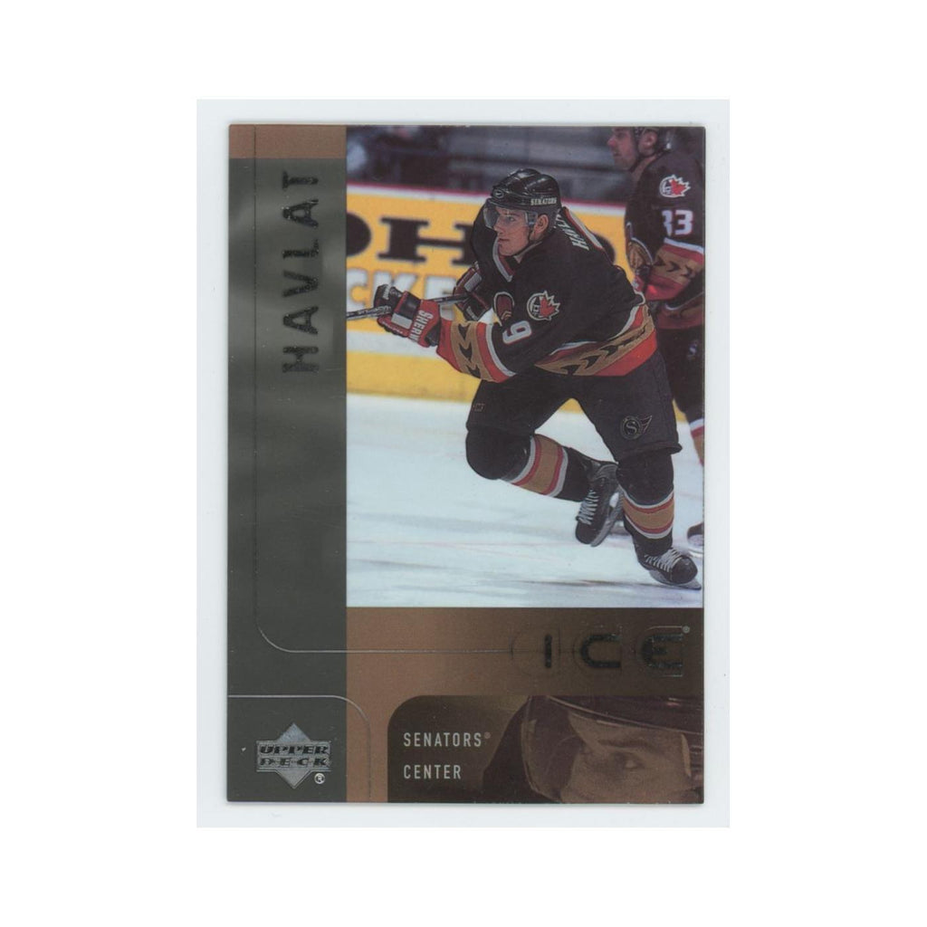 Martin Havlat 2001 Upper Deck Ice #31 Ottawa Senators Hockey Card NM