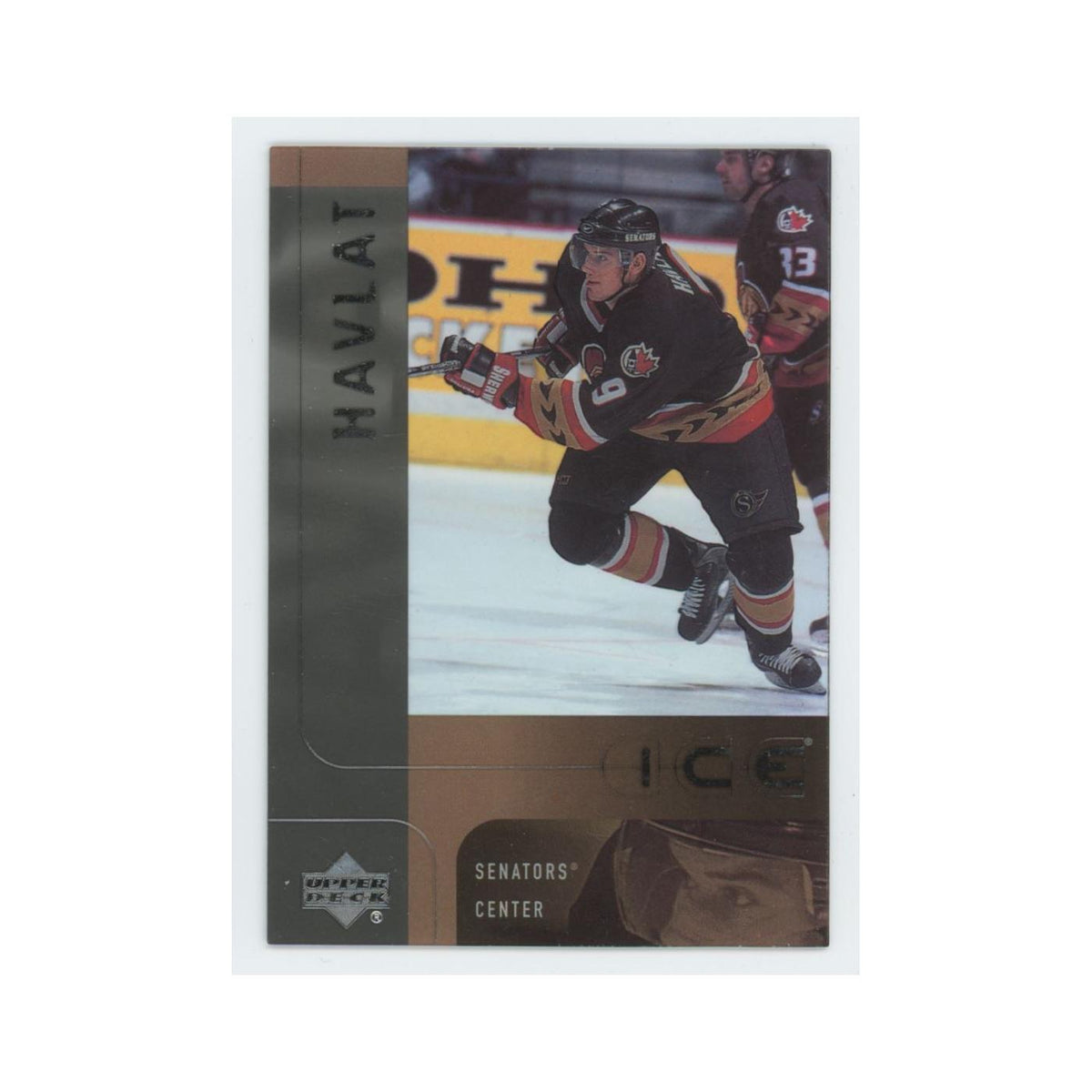 Martin Havlat 2001 Upper Deck Ice #31 Ottawa Senators Hockey Card NM