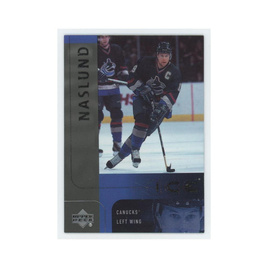 Markus Naslund 2001 Upper Deck Ice #41 Vancouver Canucks Hockey Card NM