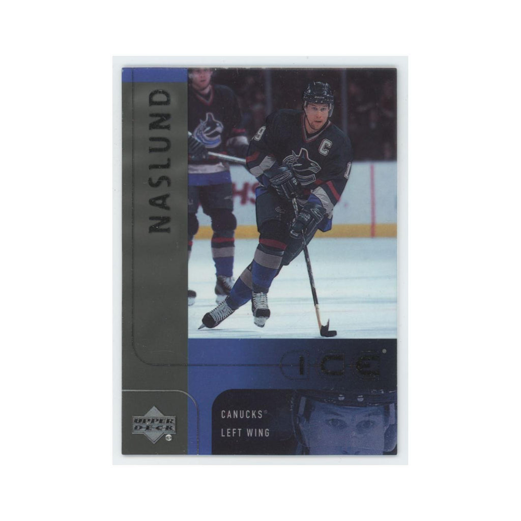 Markus Naslund 2001 Upper Deck Ice #41 Vancouver Canucks Hockey Card NM