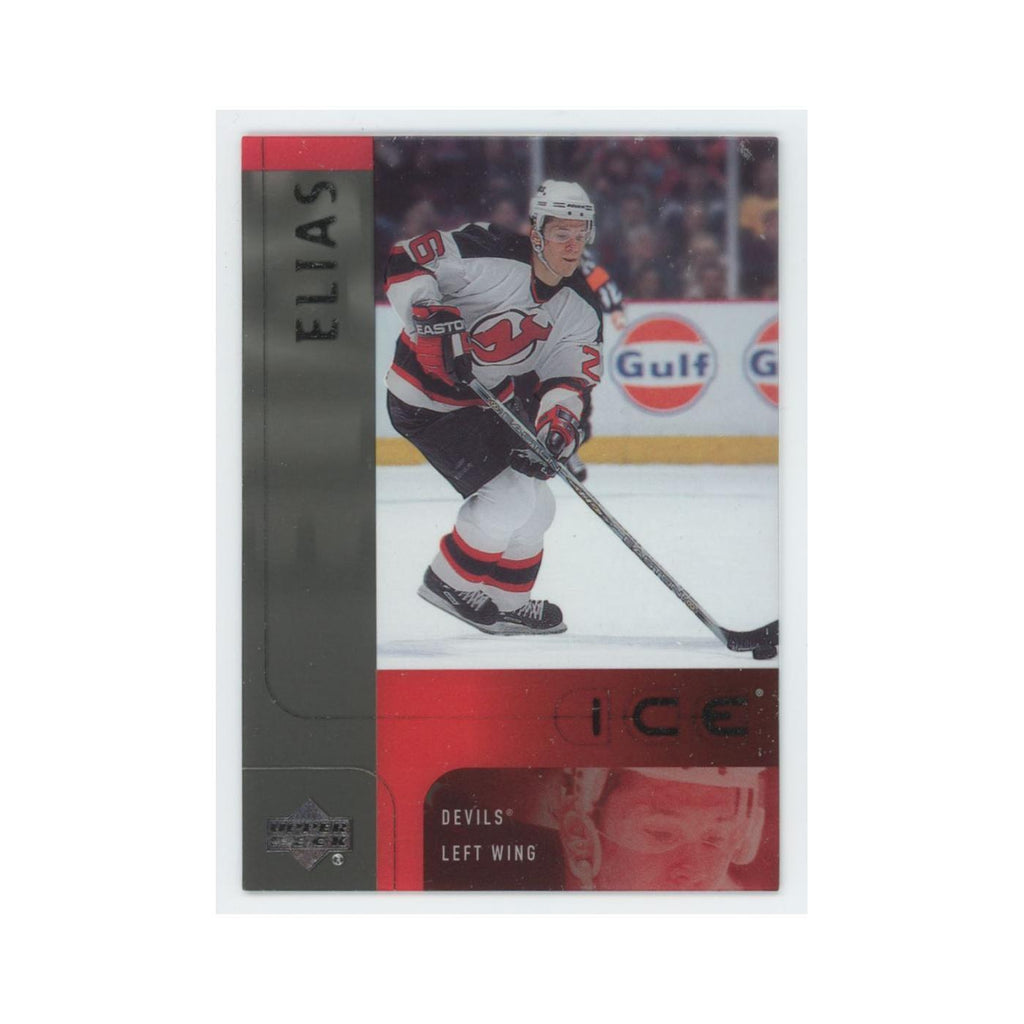 Patrik Elias 2001 Upper Deck Ice #28 New Jersey Devils Hockey Card NM