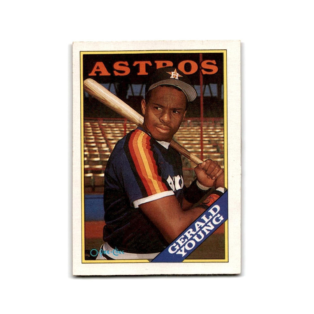 Gerald Young 1988 O-Pee-Chee #368 Houston Astros Baseball Card NM