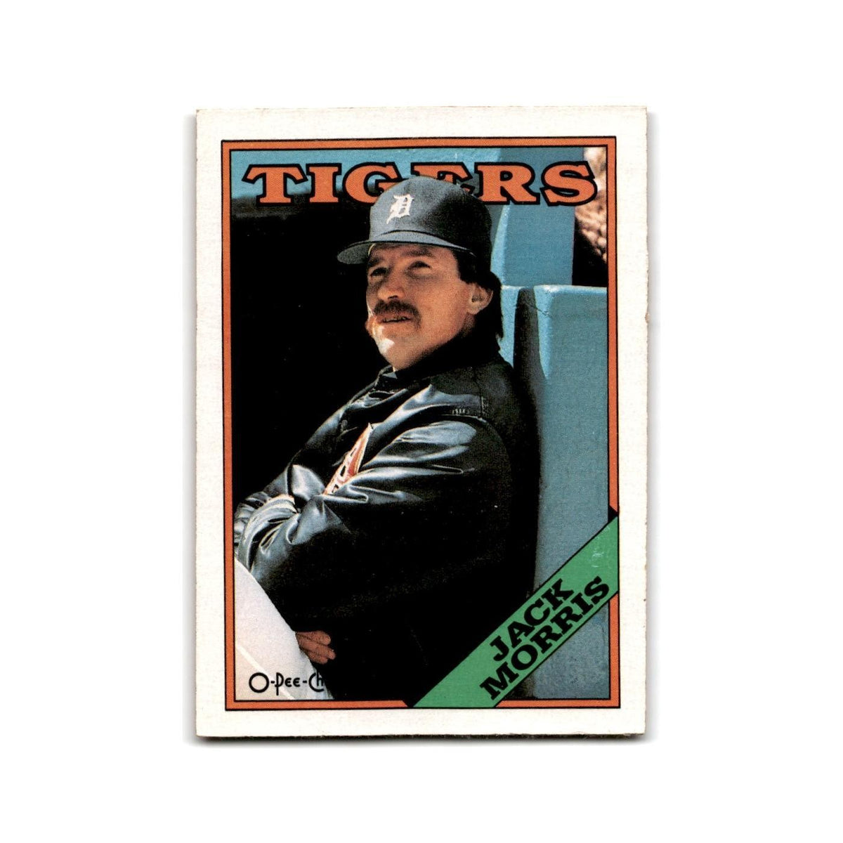 Jack Morris 1988 O-Pee-Chee #340 Detroit Tigers Baseball Card NM