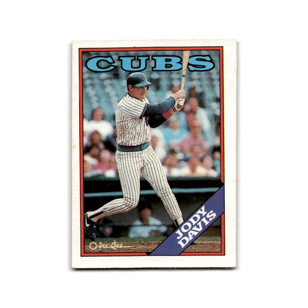 Jody Davis 1988 O-Pee-Chee #376 Chicago Cubs Baseball Card NM