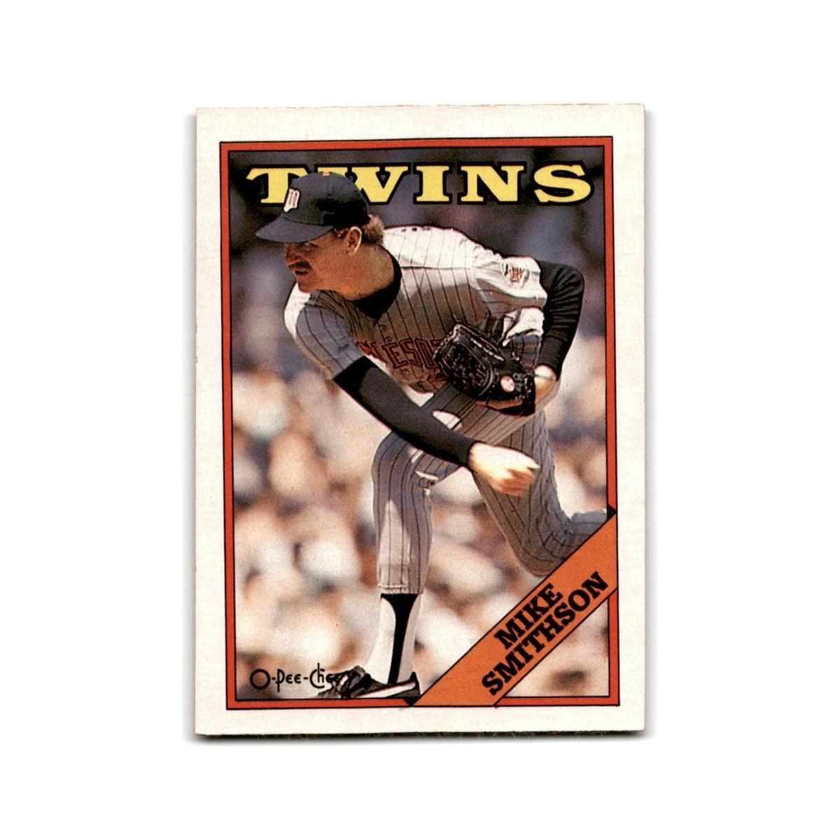 Mike Smithson 1988 O-Pee-Chee #389 Minnesota Twins Baseball Card NM