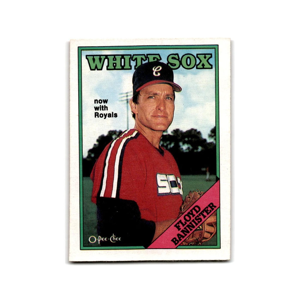 Floyd Bannister 1988 O-Pee-Chee #357 Kansas City Royals Baseball Card NM