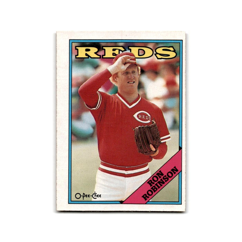 Ron Robinson 1988 O-Pee-Chee #342 Cincinnati Reds Baseball Card NM