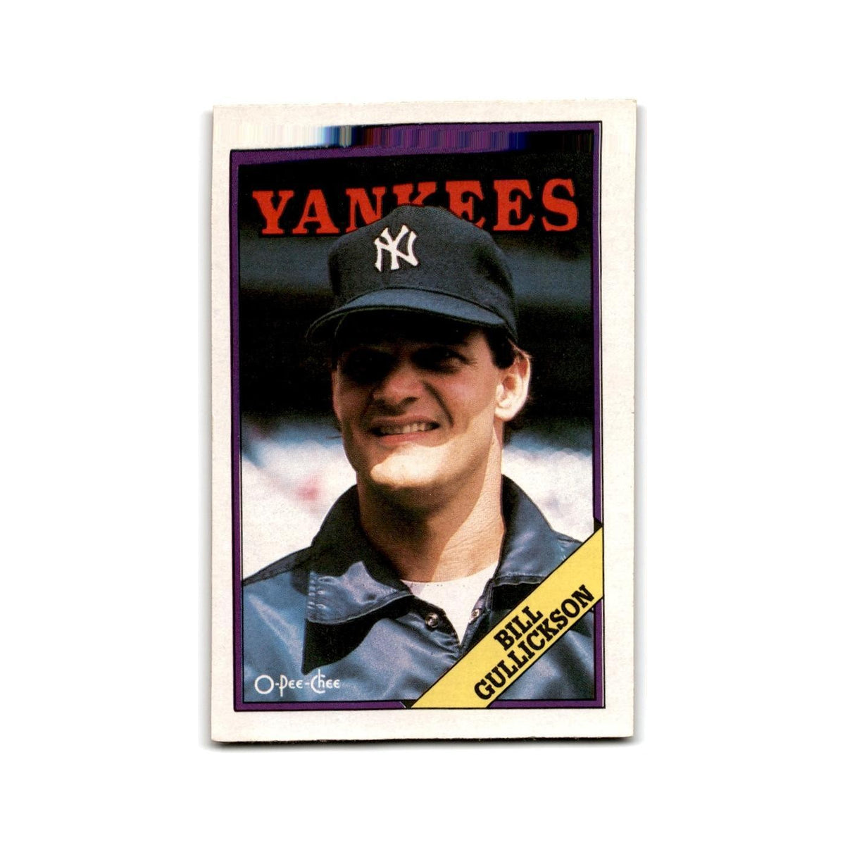 Bill Gullickson 1988 O-Pee-Chee #329 Yankees Baseball Card NM