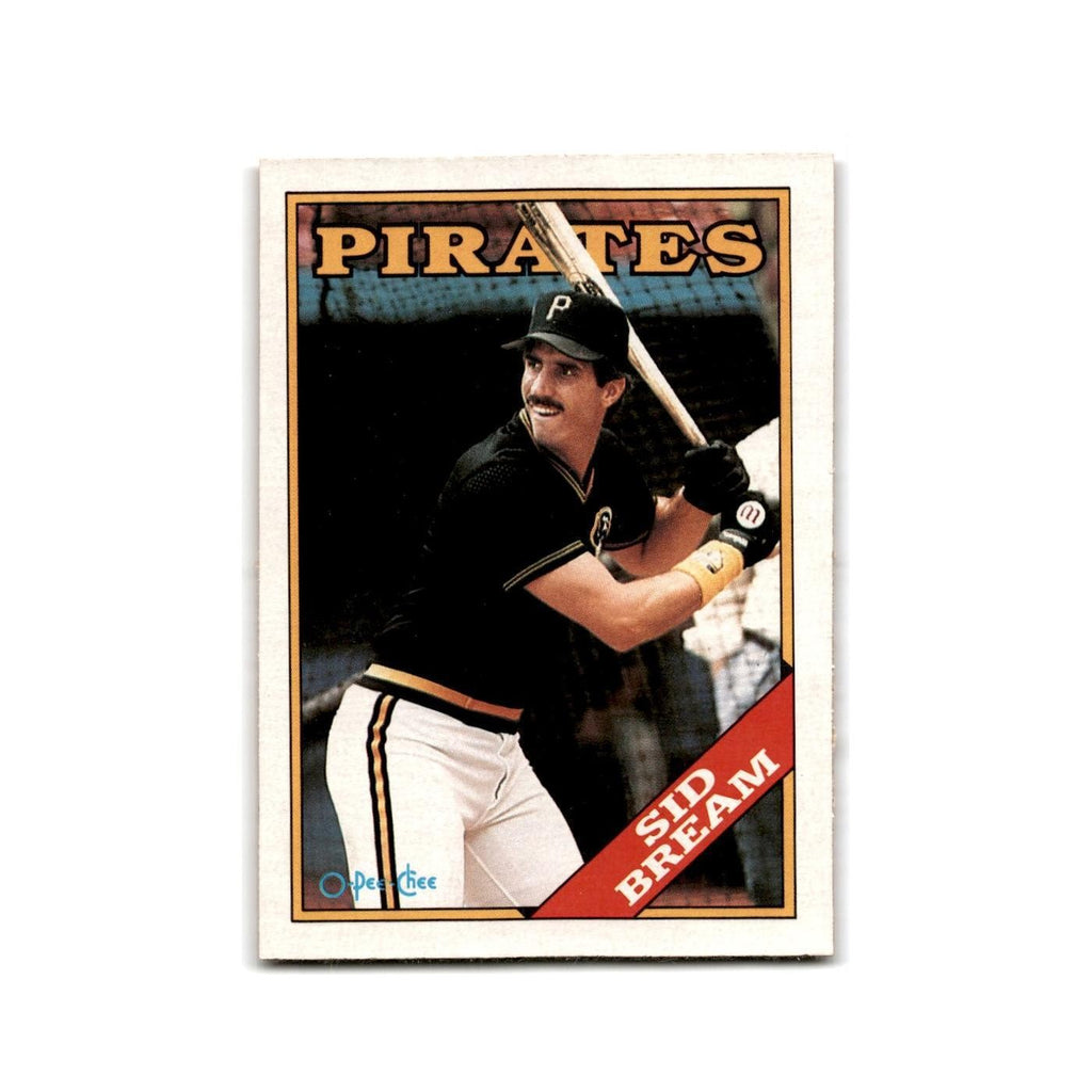 Sid Bream 1988 O-Pee-Chee #304 Pittsburgh Pirates Baseball Card NM