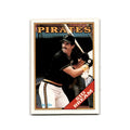 Sid Bream 1988 O-Pee-Chee #304 Pittsburgh Pirates Baseball Card NM