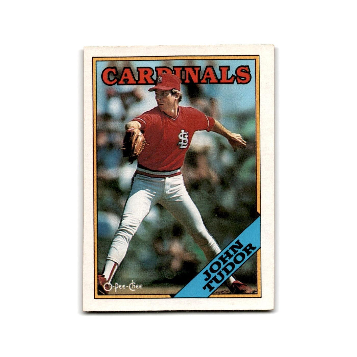 John Tudor 1988 O-Pee-Chee #356 St. Louis Cardinals Baseball Card NM