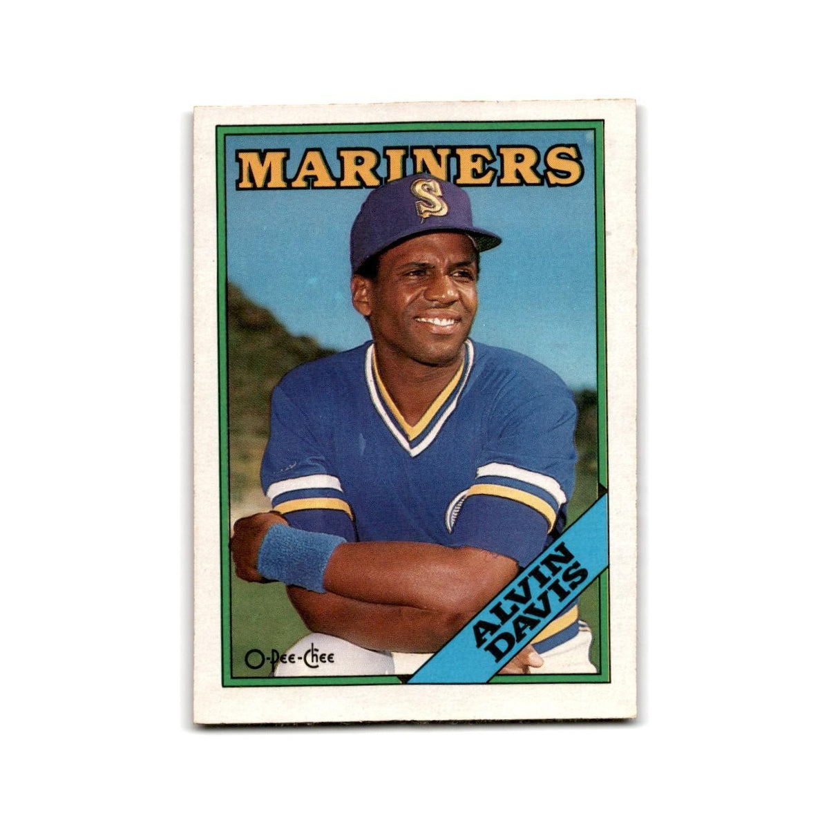 Alvin Davis 1988 O-Pee-Chee #349 Seattle Mariners Baseball Card NM