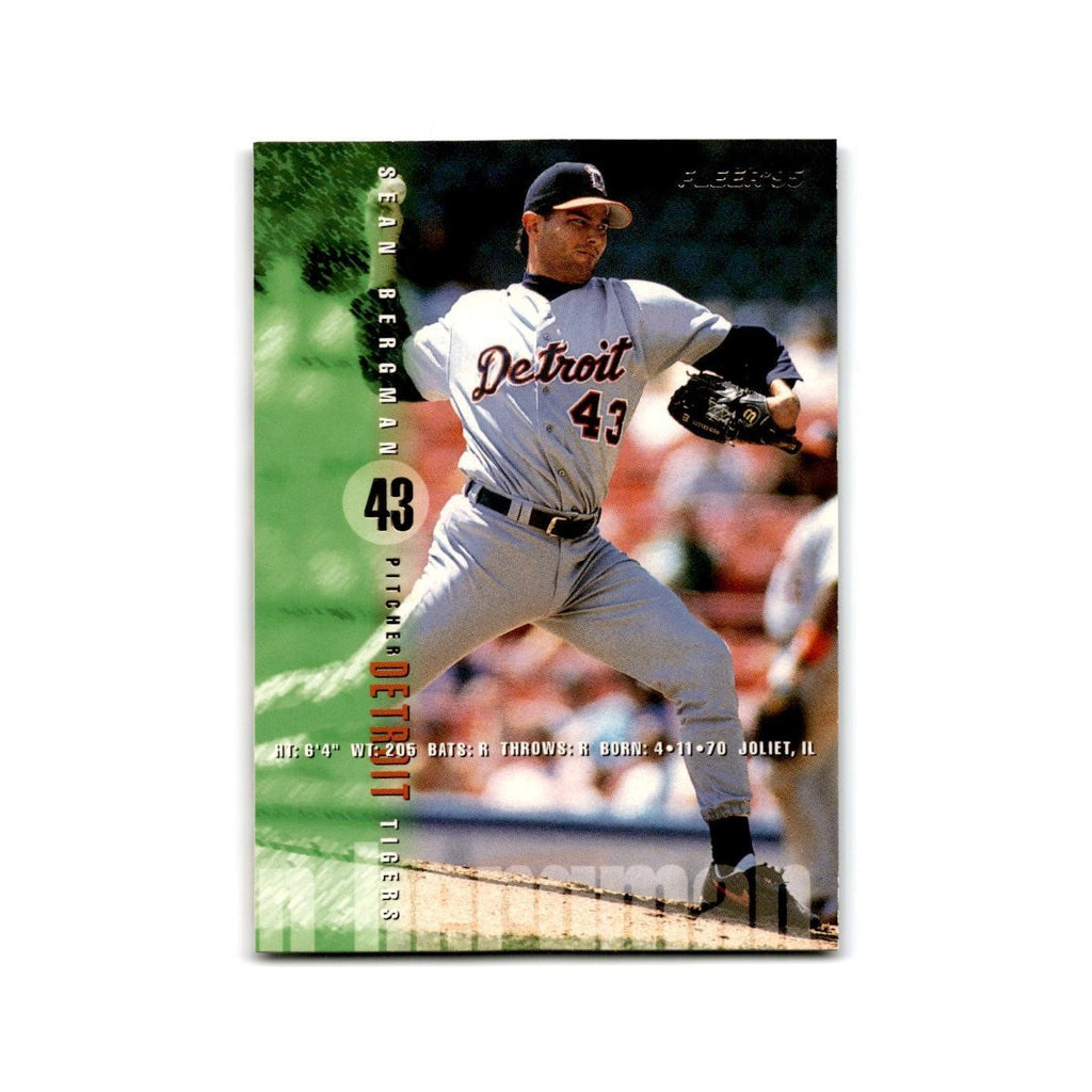 Sean Bergman 1995 Fleer Update #U-17 Detroit Tigers Baseball Card NM
