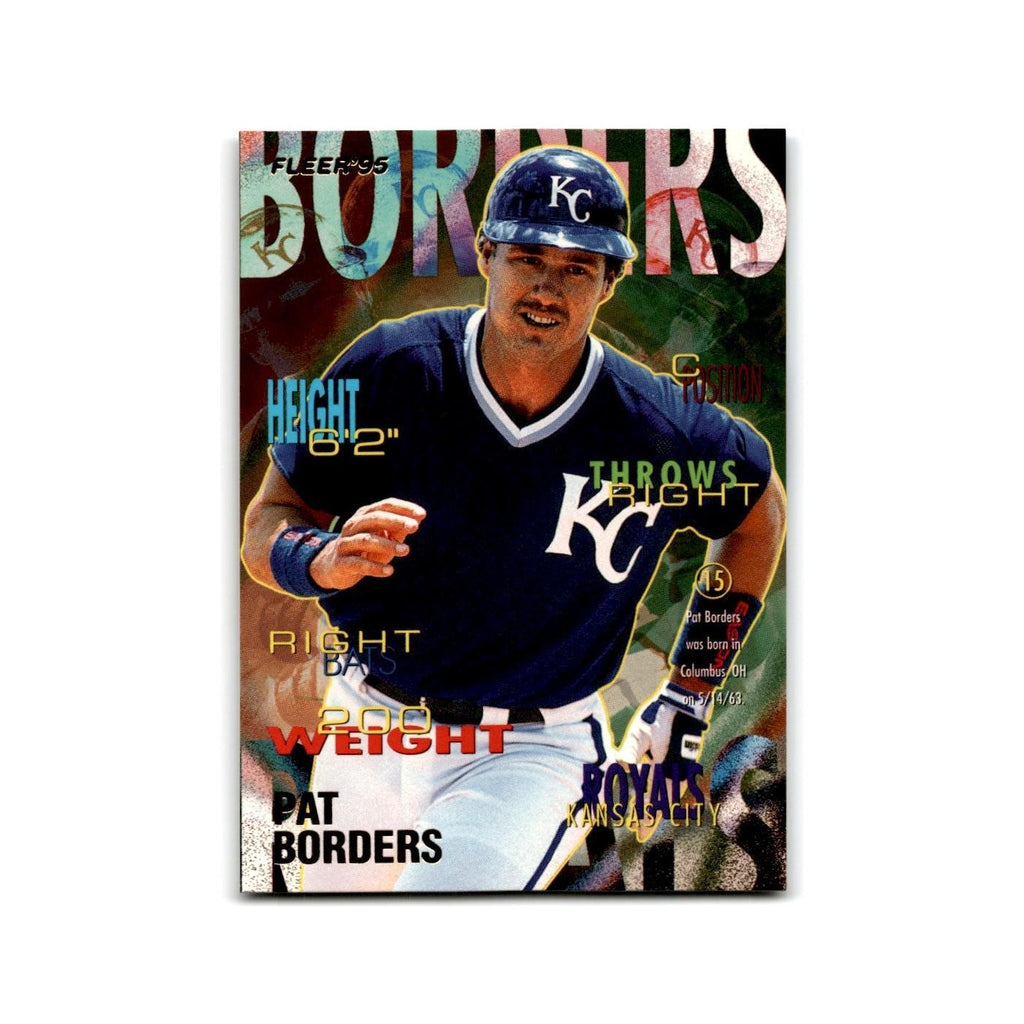 Pat Borders 1995 Fleer Update #U-44 Kansas City Royals Baseball Card NM