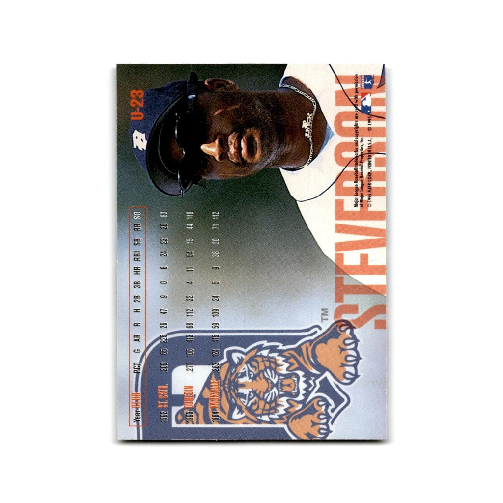 Todd Steverson 1995 Fleer Update #U-23 Detroit Tigers Baseball Card NM